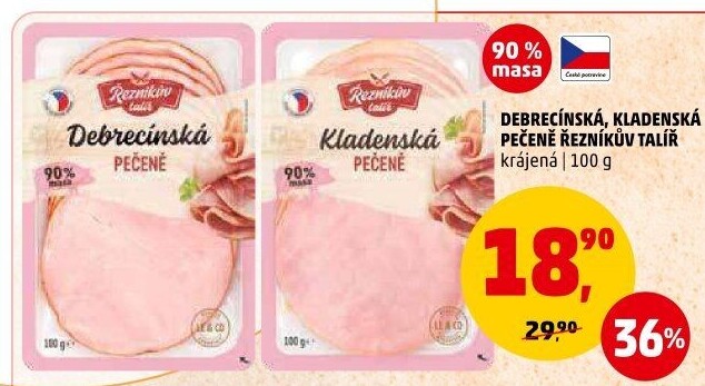 Debrecínská pečeně Řezníkův talíř