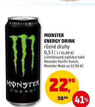 Energetický nápoj Monster Energy