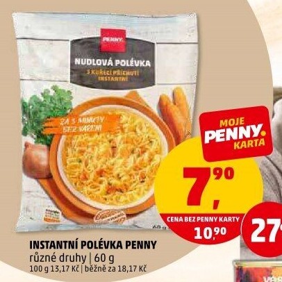 Instantní polévka Penny