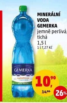 Minerální voda Gemerka