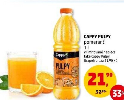 Nápoj Pulpy Cappy