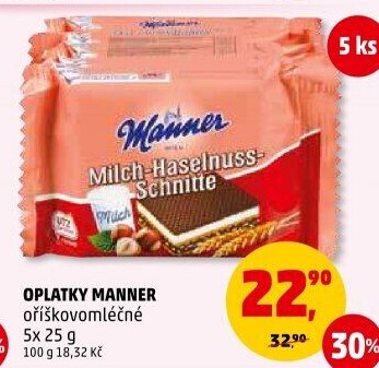 Oplatky Snack Manner