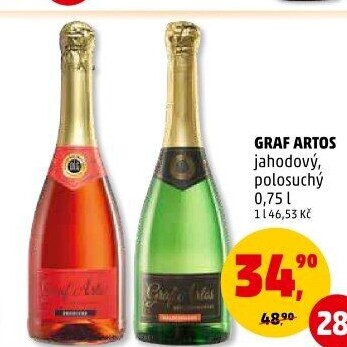 Sekt ovocný Graf Artos