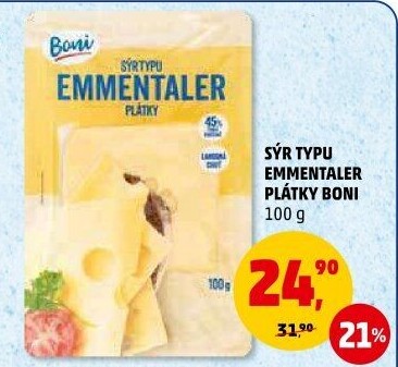 Sýr Ementál Boni