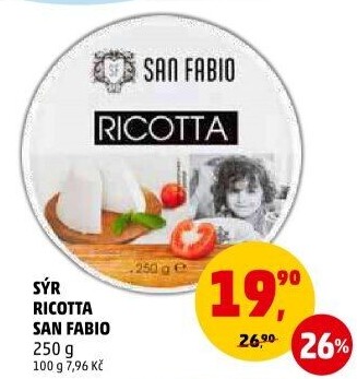 Sýr Ricotta San Fabio
