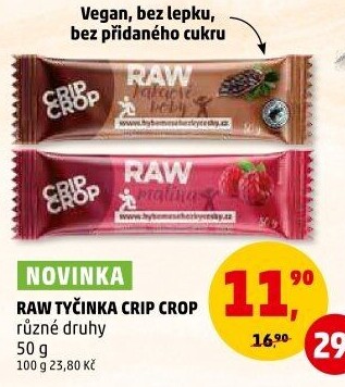 Tyčinka Raw Crip Crop