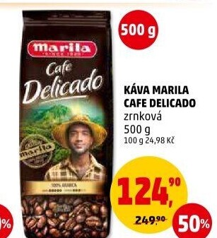 Zrnková káva Delicado Marila