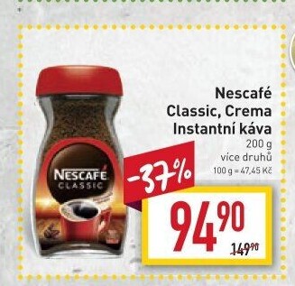 Instantní káva Nescafé Classic