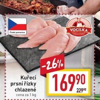 Kuřecí prsní řízky Vocílka