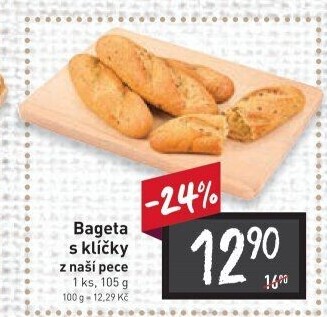 Bageta s klíčky
