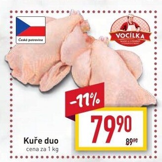 Kuře duo Vocílka