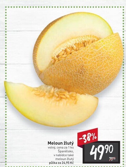 Meloun žlutý