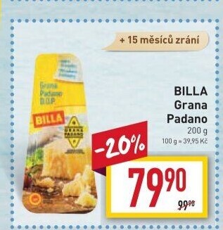 Sýr Grana Padano Billa
