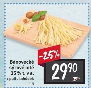 Sýrové nitě Bánovecké Milsy