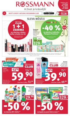 akční leták ROSSMANN drogerie 20.7.2022-2.8.2022