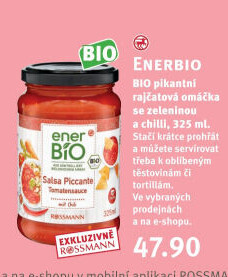 Rajčatová omáčka EnerBio