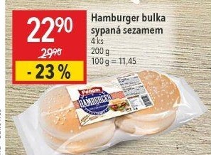 Bulky na hamburger Penam