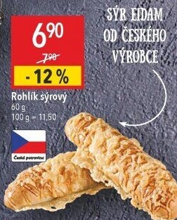 Rohlík se sýrem