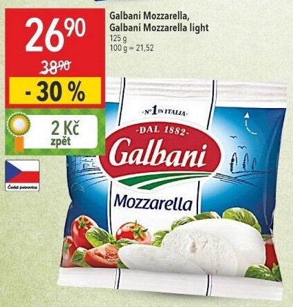 Sýr Mozzarella Galbani