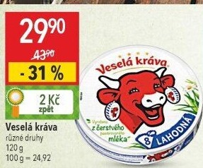 Sýr tavený Veselá kráva