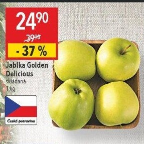 Jablka Golden Delicious