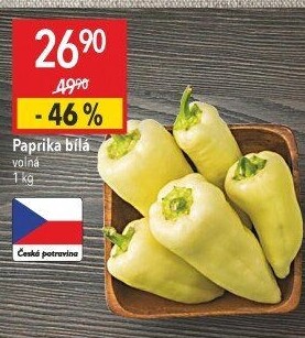 Paprika bílá