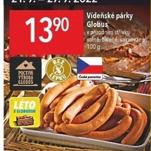 Párky vídeňské Globus