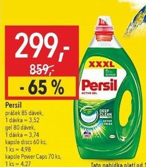 Prací gel Persil