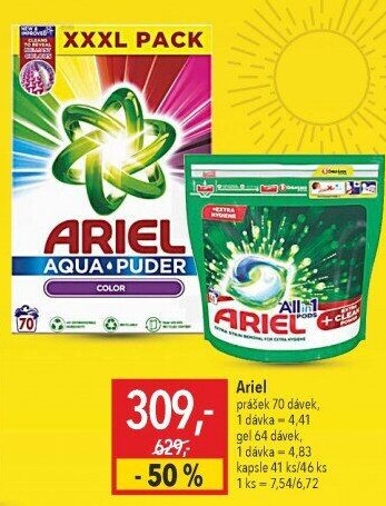 Prací prášek Ariel
