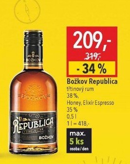 Rum Republica Exclusive Božkov