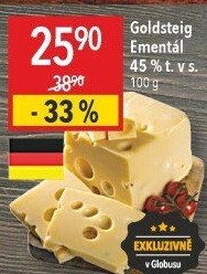 Sýr Ementál 45 % Goldsteig