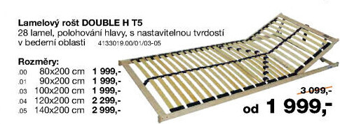 Rošt Double H T5