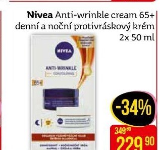 Balení krém denní a noční proti vráskám Anti Wrinkle Nivea