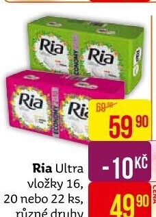 Dámské vložky Ria Ultra