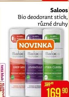 Deodorant stick bio Saloos