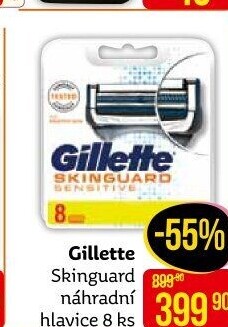 Náhradní hlavice pánské SkinGuard Sensitive Gillette