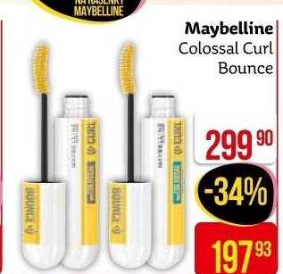 Řasenka The Colossal Curl Bounce Maybelline