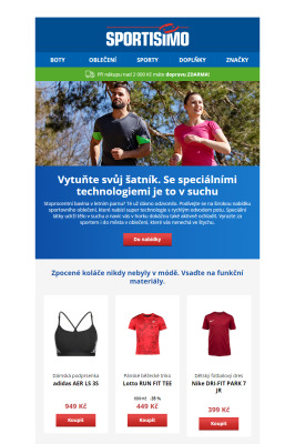 akční leták Sportisimo 21.7.2022-26.7.2022