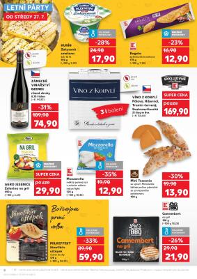 akční leták Kaufland 27.7.2022-2.8.2022