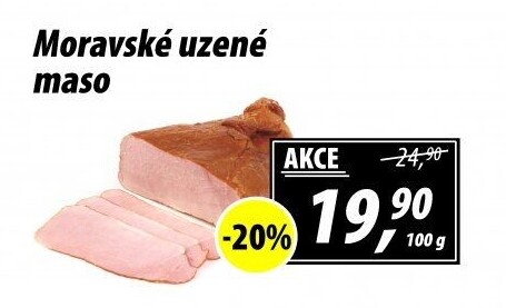 Moravské maso uzené