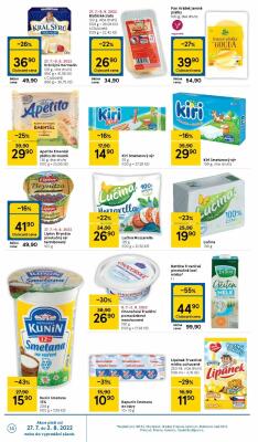 akční leták Tesco 27.7.2022-3.8.2022