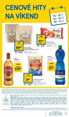 akční leták Tesco 27.7.2022-3.8.2022
