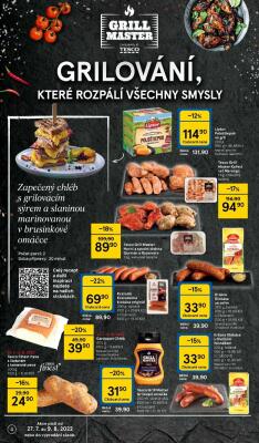 akční leták Tesco 27.7.2022-3.8.2022