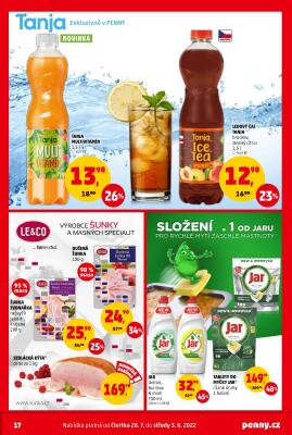 akční leták Penny Market 27.7.2022-3.8.2022