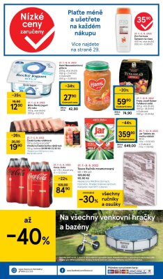 akční leták Tesco 27.7.2022-2.8.2022