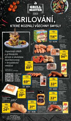 akční leták Tesco 27.7.2022-2.8.2022