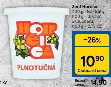 Hořčice Senf