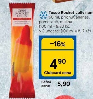 Nanuk Rocket Lolly Tesco