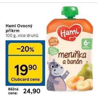 Ovocná kapsička Hami