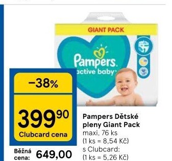 Pleny dětské Pampers